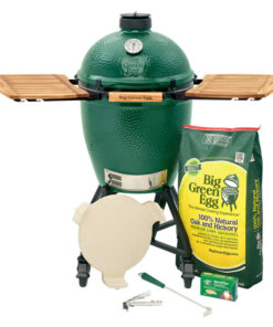Large Big Green Egg in an intEGGrated Nest