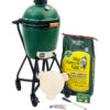 Medium Big Green Egg in an intEGGrated Nest+Handler Package For Sale