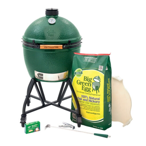 XLarge Big Green Egg in an intEGGrated Nest+Handler Package 